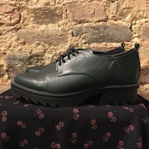Unique style lace up shoes from Zara